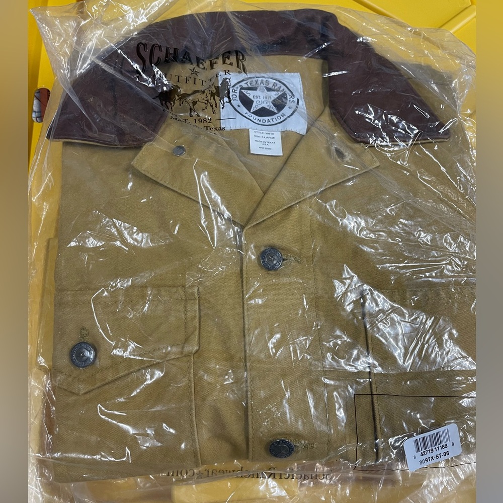 Schaefer former texas ranger foundation jacket size XL